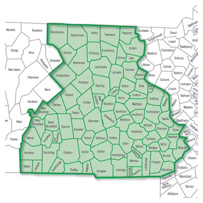 BFHC service area map