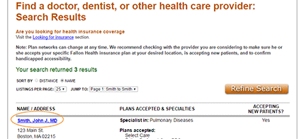 Check your provider details